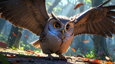 In a profoundly creative and inspiring scene, brought to life with the emotional depth of Pixar and the artistic flair of ani