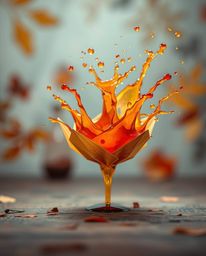 Explore the captivating intersection of art and technology. This collection showcases intricate origami bathed in warm autumn