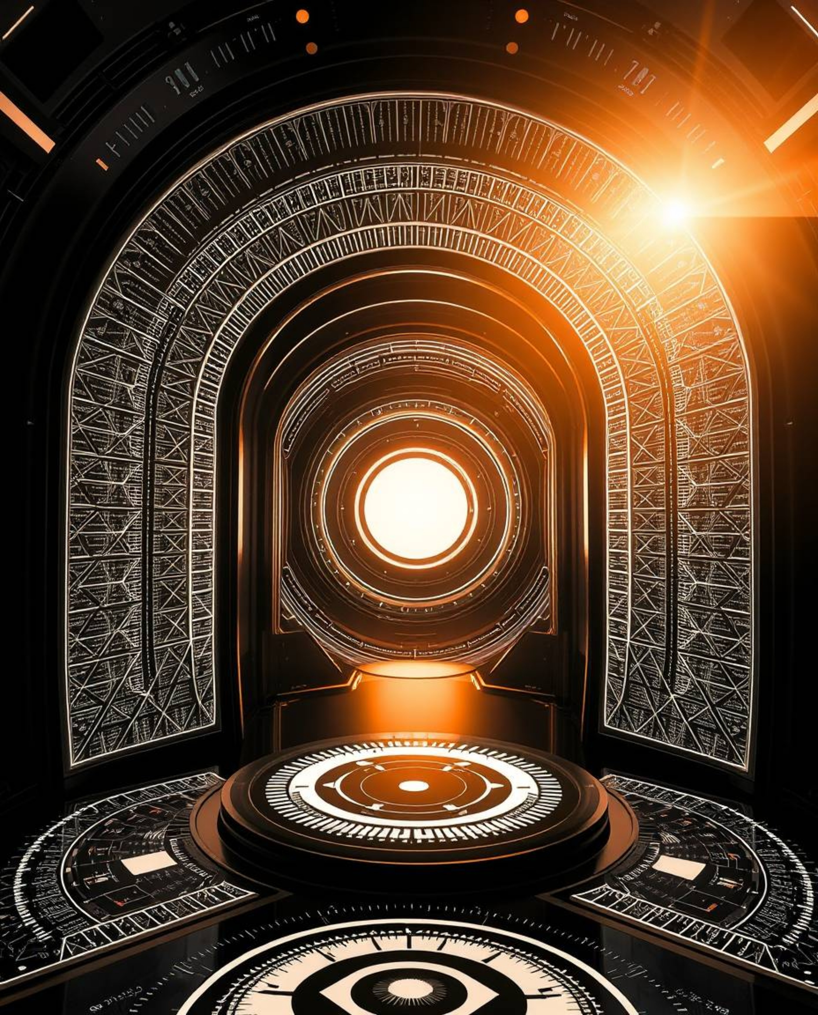 Explore a captivating blend of timeless aesthetics and futuristic technology. This collection features classic black and whit