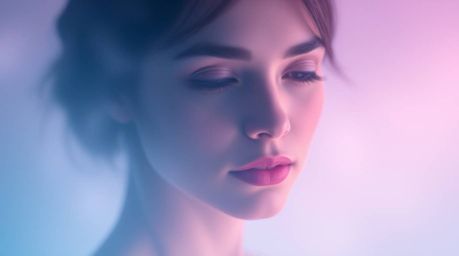 Experience the mesmerizing beauty of soft cinematic haze, graceful and elegant features, all brought to life with a gradient