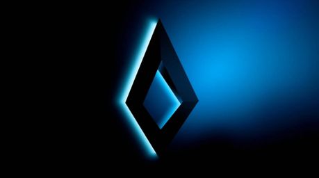 This logo design concept utilizes contrasting chiaroscuro lighting combined with a captivating gradient texture inspired by t