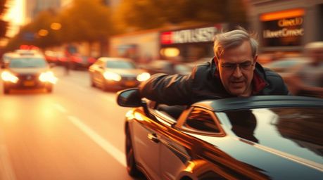 Experience a high-energy chase scene brought to life with exaggerated squash and stretch animation techniques, creating a vis