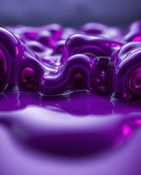 Explore a mesmerizing world of extreme macro photography showcasing sculptural 3D fluid shapes made of mercury. Witness the i