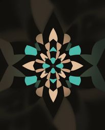 This captivating black and white image showcases a mesmerizing geometric optical illusion pattern, reminiscent of a retro aes