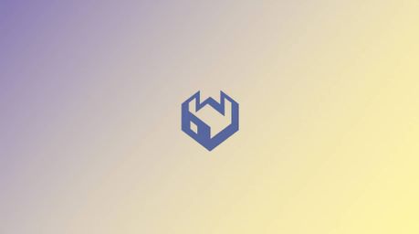Explore the captivating world of geometric logo design, featuring a high-angle perspective and an abstract gradient backgroun