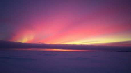 A gentle and soothing image featuring soft pastel colors and intense dramatic lighting creates a high-contrast scene.  The no