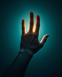 Explore the intersection of intricate origami style and ethereal spiritual vibes, brought to life with a rich deep teal color
