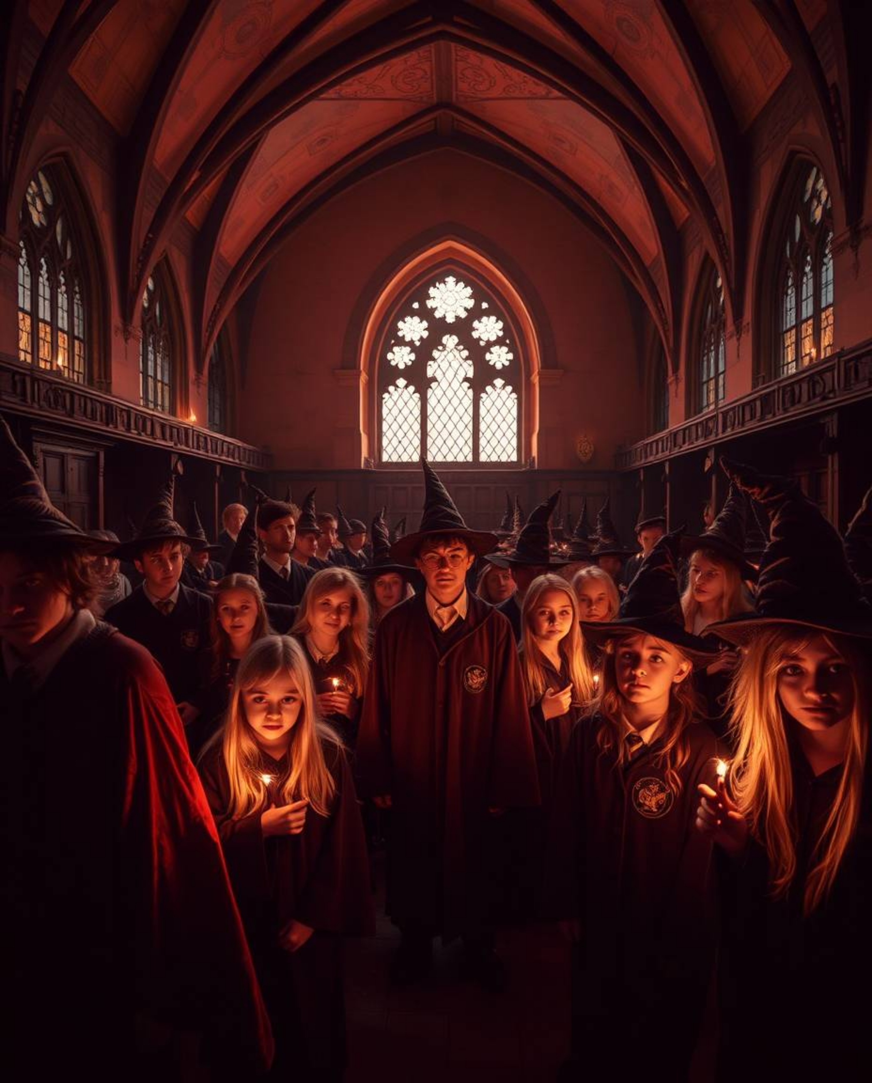 Explore an unusual and original fine art photography collection showcasing a magical school filled with young wizards. These 