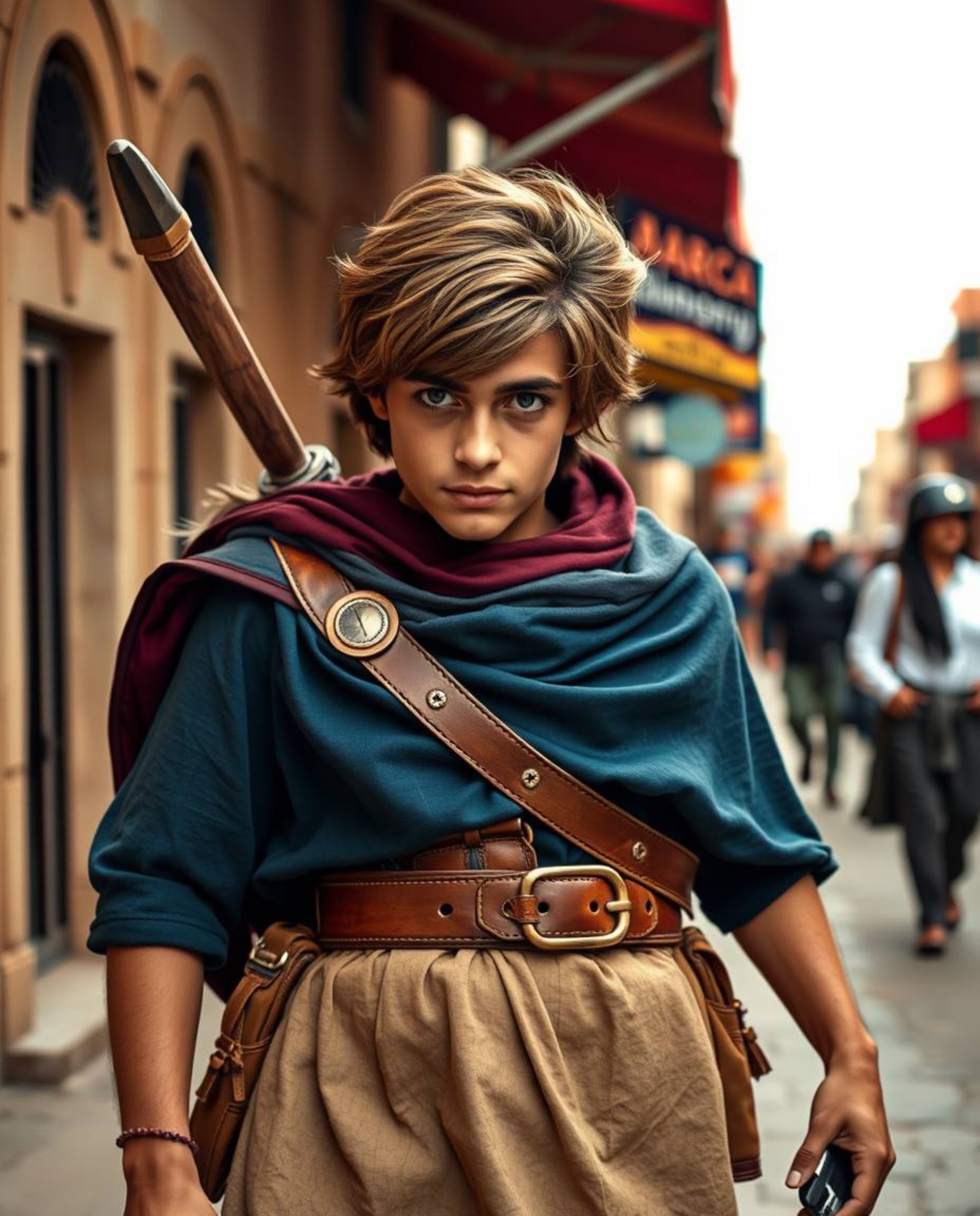 Experience a thrilling desert adventure with a brave Disney-style hero! This captivating story unfolds through spontaneous st