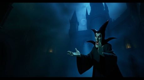 Immerse yourself in an eerie and unsettling atmosphere as a classic Disney villain casts a spell within the walls of an old c