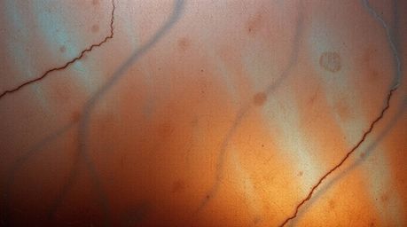 This mesmerizing artwork showcases a cast bronze surface treated with a stunning aurora borealis gradient texture, rendered i