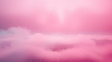 Explore a visually striking abstract poster design featuring surreal infrared tones and a thick fog, creating an otherworldly