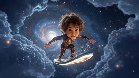 Embark on a breathtaking cosmic journey with this stunning, high-contrast cinematic photograph, rendered in a dynamic Pixar-i