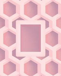 This illustration showcases a captivating Escher-style impossible geometry featuring a repetitive cube pattern rendered in so
