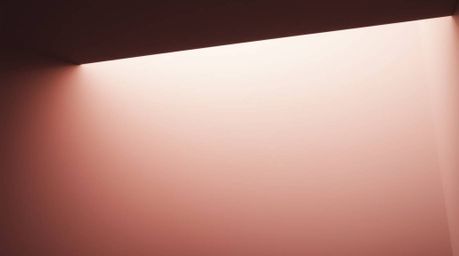 Explore precise architectural color photography with a strong moody style, showcasing abstract gradient backgrounds and paper