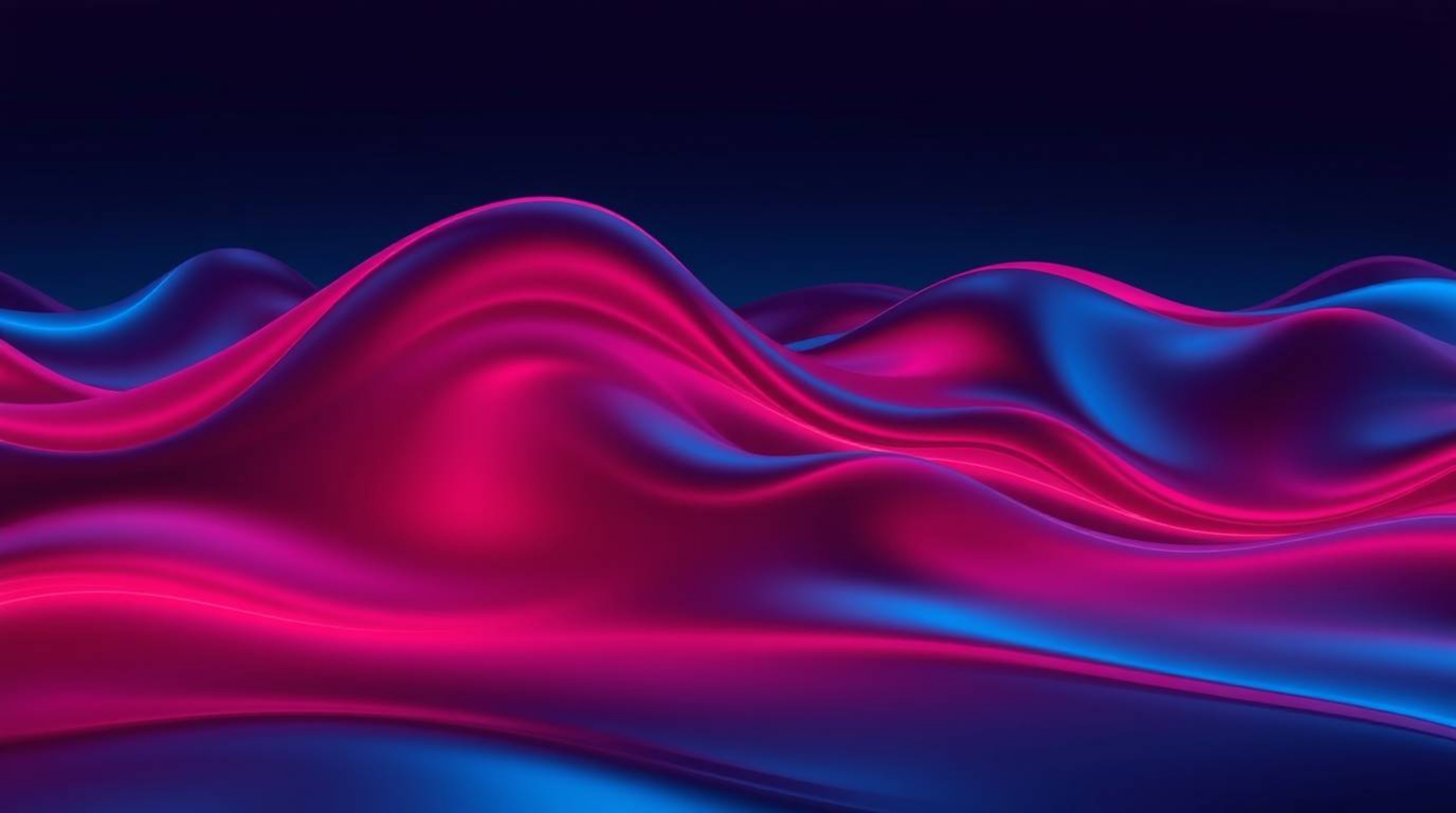 Explore stunning digital art showcasing neon gradient textures flowing across a liquid surface, rendered in rich burgundy and