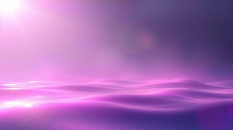 Experience a dreamy digital art piece featuring vibrant neon gradient textures flowing across a liquid surface. Soft light,