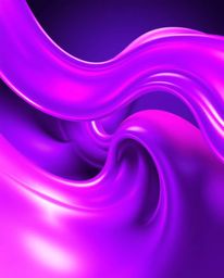 Explore the captivating world of 3D illustration with vibrant purples and ultraviolet hues in this mesmerizing animation. Flu