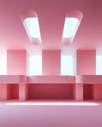 Explore a captivating blend of precise architectural color photography and soft, dreamy aesthetics. This series features intr