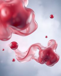 Explore stunning 3D renders of fluid organic blobs and translucent materials floating effortlessly in space.  These images ev