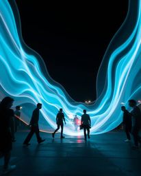 Explore mesmerizing 3D illustrations featuring fluid shapes seamlessly morphing into an endless loop.  This collection showca