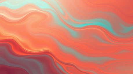 A captivating high-resolution stock photo showcasing a mesmerizing blend of warm terracotta and cool teal neon gradient textu