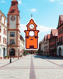 This artwork features an adorable logo design incorporating geometric shapes, clean lines, and a balanced, symmetrical compos