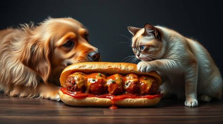 Experience a unique and captivating high-resolution stock photo showcasing a strong, moody style. Witness the comical chaos a