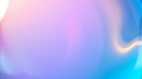 A captivating close-up showcasing a glass object adorned with smooth gradient textures in electric, vivid colors. The scene i