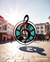 This collection features vibrant visuals including a musical number set in a bright town square and a striking logo design ch
