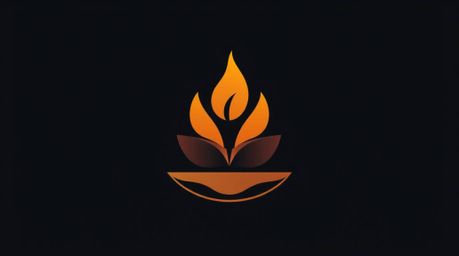 This collection features designs inspired by the gentle warmth of candlelight and serene sunset meadows.  The logo designs sh