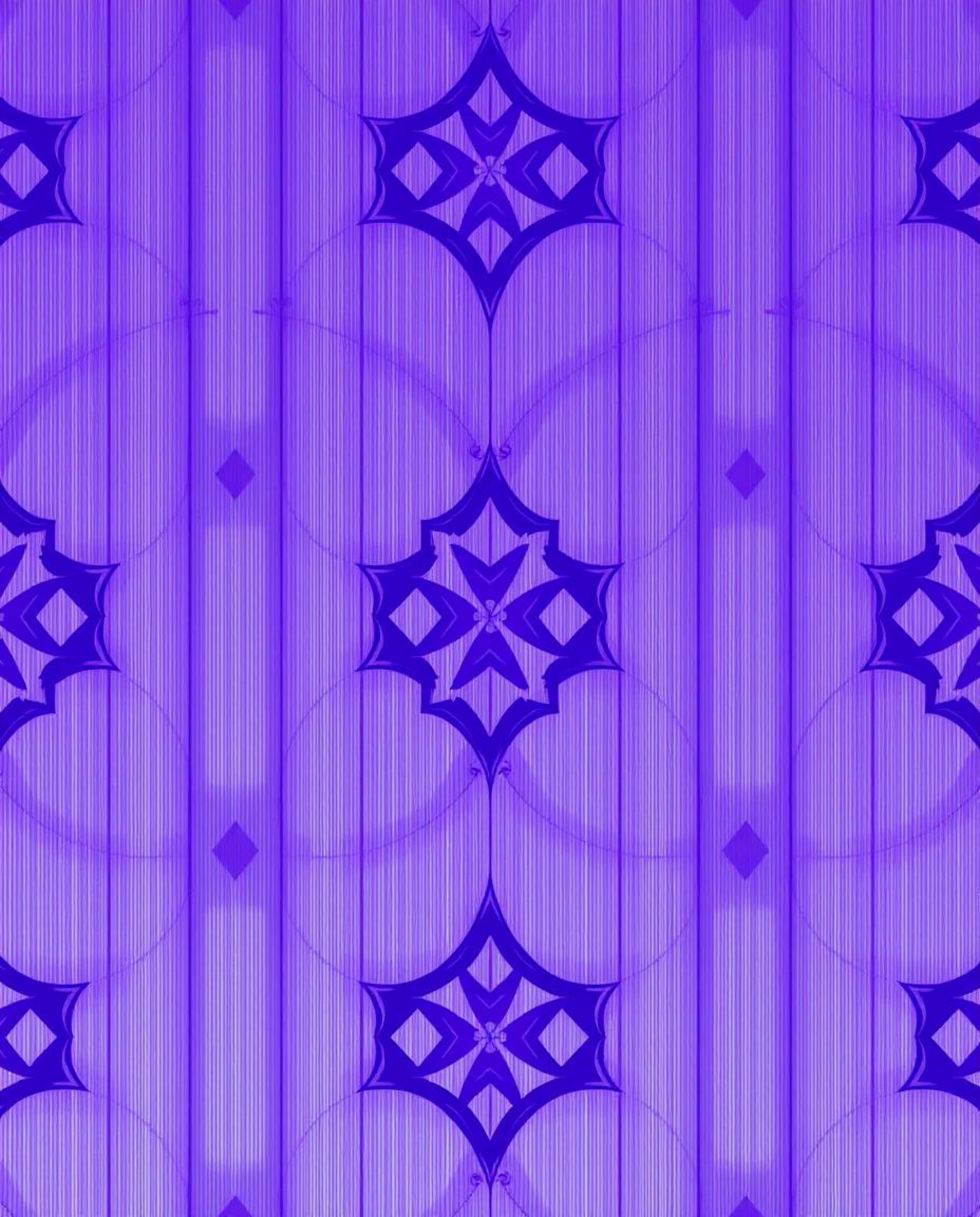 This high-resolution stock photo features a striking geometric pattern wallpaper with soft pastel gradients in deep ultraviol