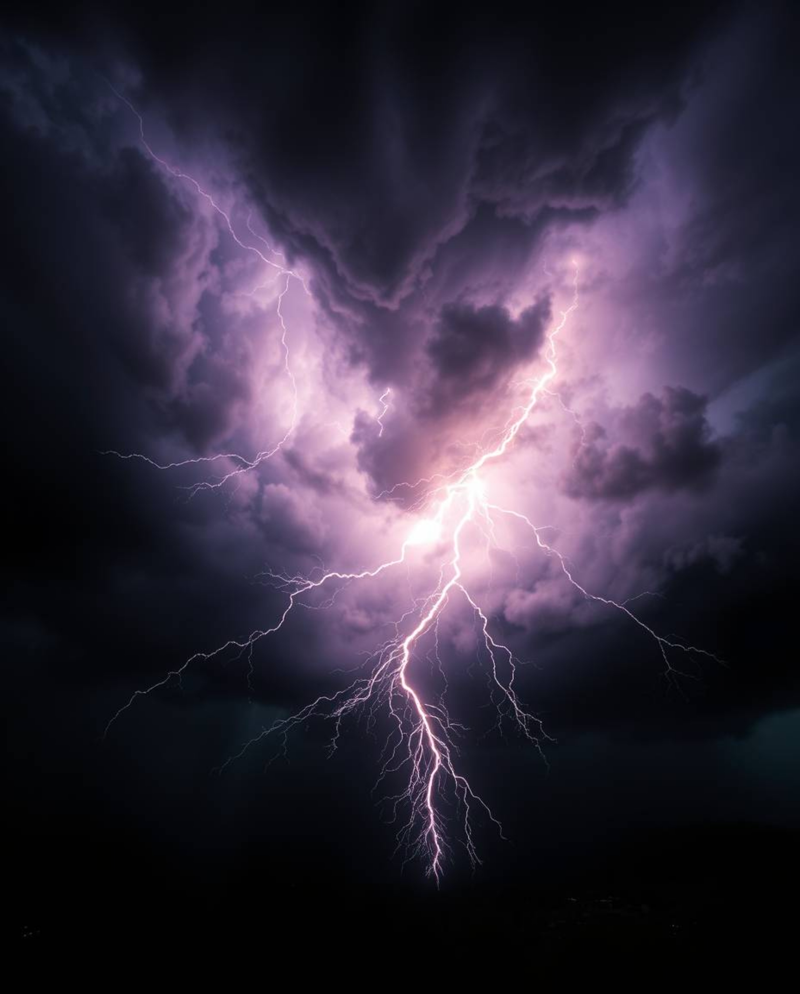 Explore captivating freeze-frame artistic photography that captures the intensity of dramatic weather. Electric, vivid colors