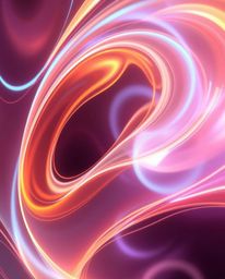 Explore mesmerizing 3D illustrations featuring fluid shapes morphing with artistic lighting and abstract patterns. These capt