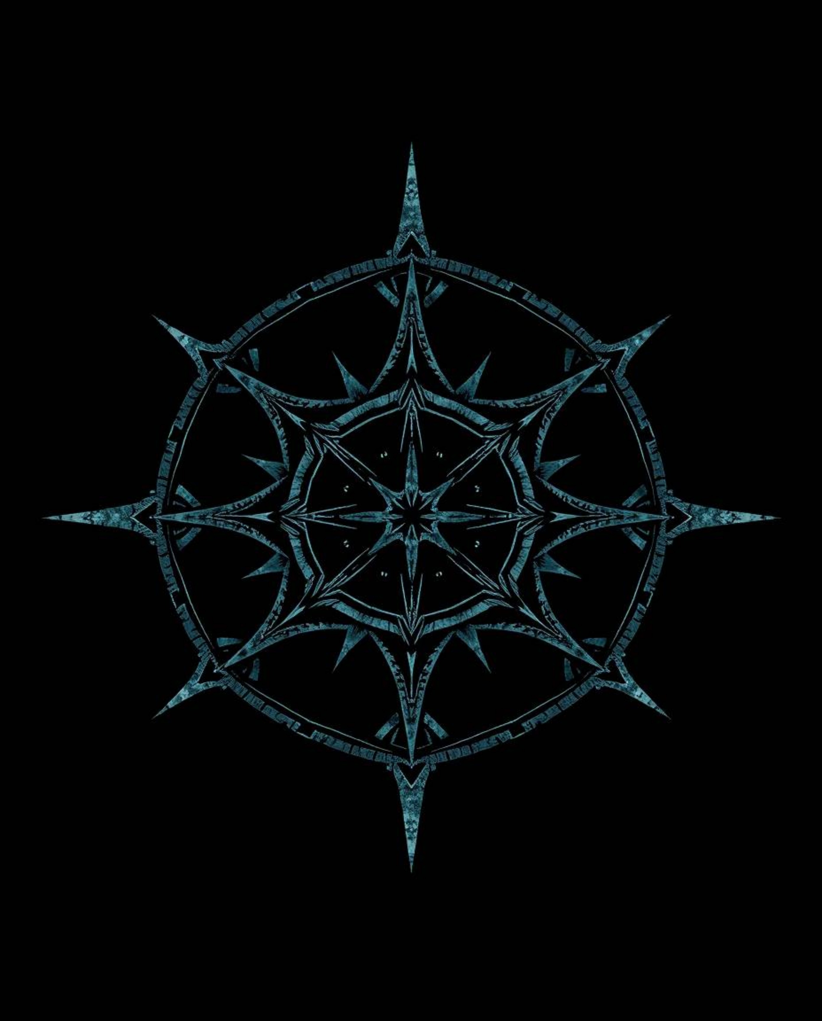 This collection features a range of visually striking pieces. From an eerie atmosphere-inspired logo using geometric shapes, 