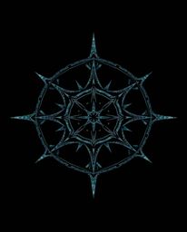 This collection features a range of visually striking pieces. From an eerie atmosphere-inspired logo using geometric shapes, 