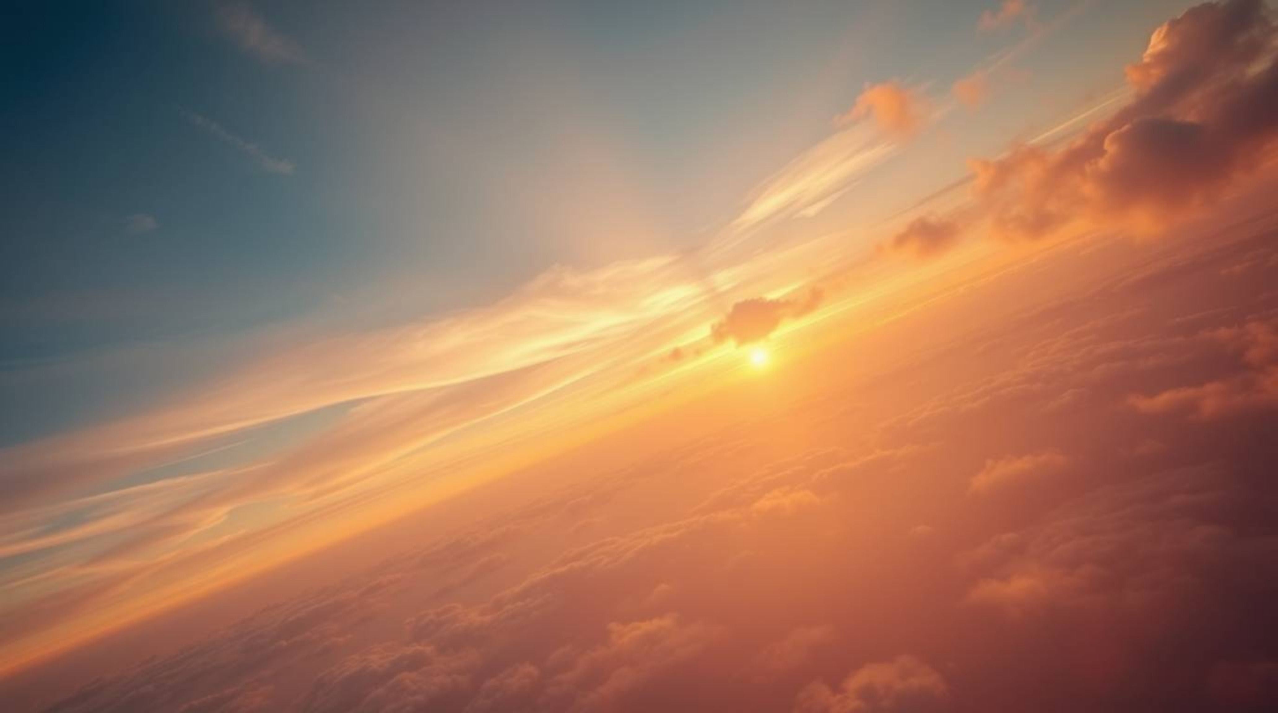 This collection features captivating overhead bird's eye views, showcasing hard-lit scenes against stunning sunset sky gradie