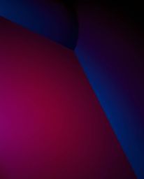 This image features a sophisticated, low-angle perspective of a rich burgundy and deep blue backdrop adorned with a black and