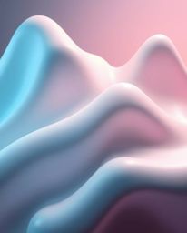 Explore a collection of futuristic 3D art featuring smooth gradient textures and high contrast low key lighting, creating dee