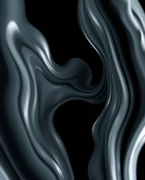 Explore captivating abstract liquid forms rendered in 3D, featuring dynamic movement, blurred lines, and intense dramatic lig