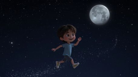 Experience the magic of a carefree journey in this cinematic photograph, infused with Pixar's signature warmth and whimsy. A 