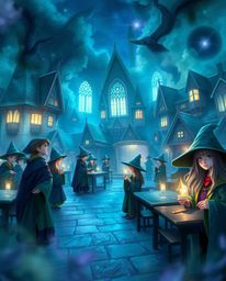 Immerse yourself in a magical school brimming with young wizards, set within a mystic and enchanting environment. Experience 