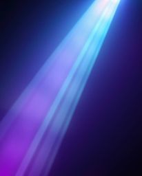 Explore vibrant volumetric lighting art featuring soft gradient textures blending pink, blue, and violet hues.  The minimal b