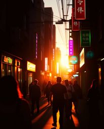 Explore the captivating intersection of candid street photography and cyberpunk aesthetics.  Immerse yourself in pixelated gl