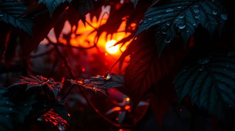 Explore a contrasting visual experience, merging the eerie and unsettling with bright, vibrant colors. Witness the beauty of 