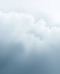 Explore mesmerizing 3D illustrations featuring fluid shapes seamlessly morphing into each other within a dense fog. This endl