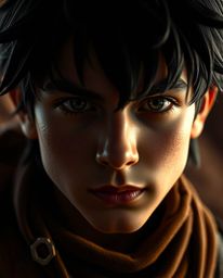 Experience a thrilling Disney-style desert adventure with a brave hero facing challenges under intense jet black skies contra