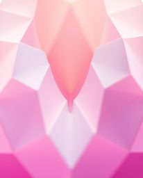 This extreme macro close-up wallpaper showcases a captivating geometric pattern rendered in soft pastel gradients, illuminate