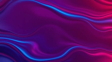 Explore stunning digital art featuring a mesmerizing liquid surface alive with flowing neon gradient textures in rich burgund