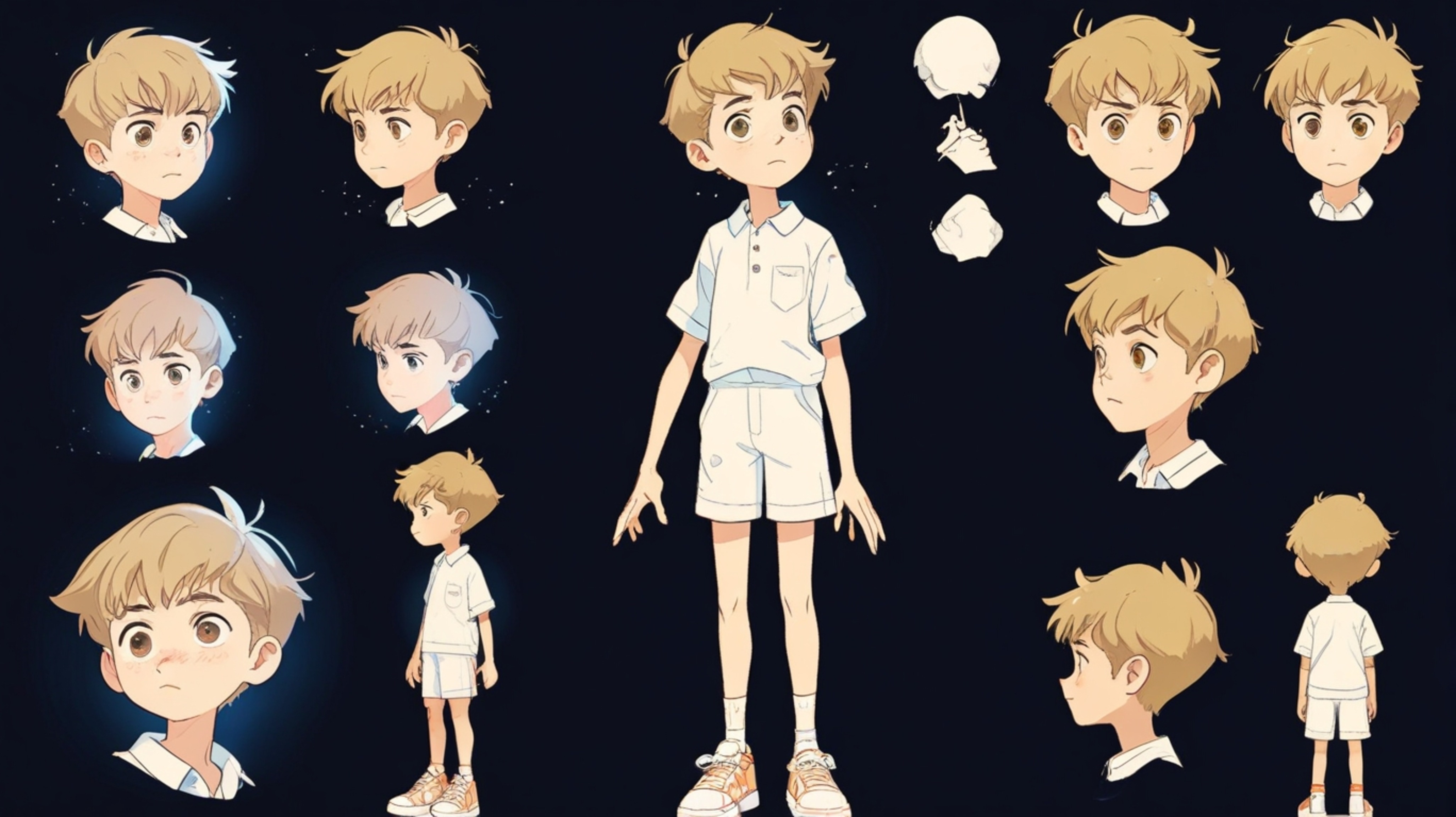 Immerse yourself in a world of whimsical wonder with this beautifully crafted, Pixar-style anime about a kid's magical friend
